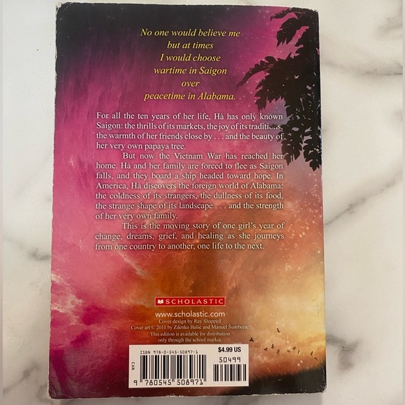 Inside out and back again book - Picture 3 of 4